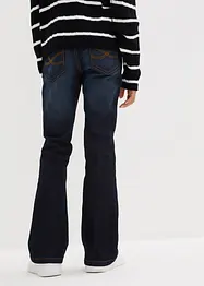 Flared jeans mid waist, bonprix