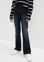 Flared jeans mid waist, bonprix