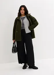 Oversized jas in wollen look, bonprix