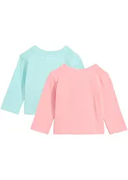 Baby longsleeve van biologisch katoen (set van 2), bonprix