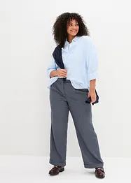 7/8 broek in wollen look met comfortband, bonprix