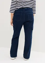 Cargo jeans met high waist comfortband, bonprix