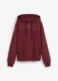 Hoodie met ritssluiting, bonprix