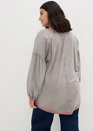 Tuniek van materiaalmix, bonprix