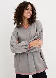 Tuniek van materiaalmix, bonprix