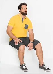 Cargo bermuda van katoen, loose fit, bonprix