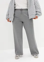 Punto di roma broek met scherpe vouwen en comfortband, bonprix