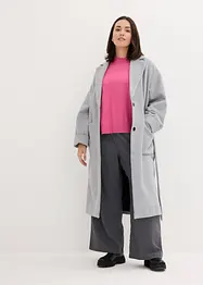 Fijngebreide oversized trui met opstaande kraag, bonprix