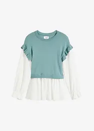 Trui met blouse-inzet, bonprix