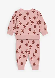 Baby sweater en sweatpants van biologisch katoen (2-dlg. set), bonprix