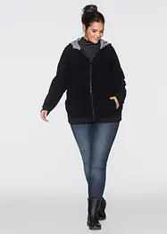 Fleece 2-in-1 zwangerschapsvest/draagvest, bonprix