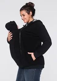 Fleece 2-in-1 zwangerschapsvest/draagvest, bonprix