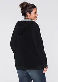 Fleece 2-in-1 zwangerschapsvest/draagvest, bonprix
