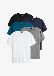 T-shirt (set van 5), bonprix