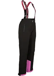 Outdoor thermo skibroek met afneembare bretels, waterdicht, straight, bonprix