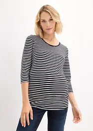 Zwangerschapsshirt (set van 2) met biologisch katoen, bonprix