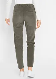 Corduroy broek met comfortabele tailleband, bonprix