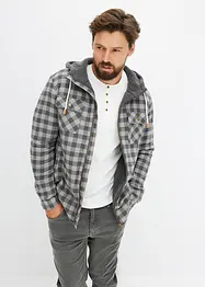 Overshirt met teddy voering, bonprix