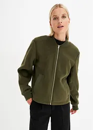 Bomber in wollen look, bonprix