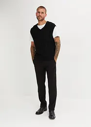 Loose fit chino met scherpe vouw, straight, bonprix