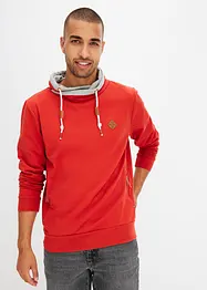 Sweater met wijde kraag, bonprix