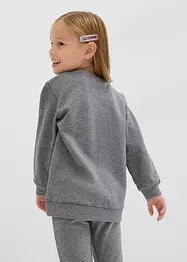 Meisjes sweater van biologisch katoen (set van 2), bonprix