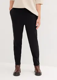 Tapered fit broek met comfortband, cropped, bonprix