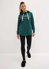 Joggingpak met lange sweater en legging (2-dlg.), bonprix