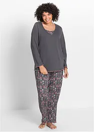 Pyjama van biologisch katoen (2-dlg. set), bonprix