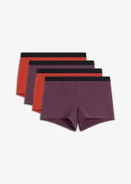 Dames boxer (set van 4), bonprix