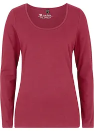 Longsleeve met ronde hals, bonprix