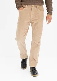 Loose fit corduroy thermobroek, straight, bonprix