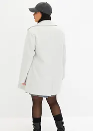 Korte coat in wollen look, bonprix