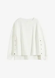 Oversized sweater van biologisch katoen, bonprix