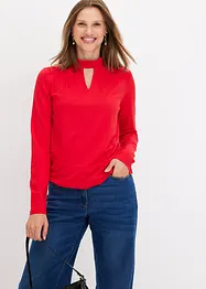 Shirt met cut-out, bonprix