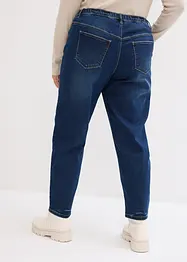 Barrel jeans met high waist, cropped, bonprix