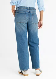 Wide leg jeans met low waist, bonprix