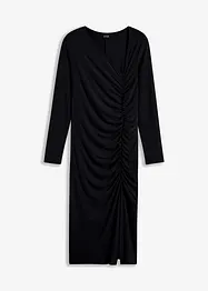 Jersey jurk met asymmetrische hals, bonprix