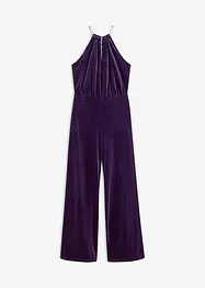 Jumpsuit van zacht fluweel, bonprix