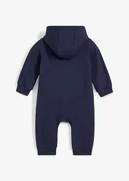 Baby sweat jumpsuit met kerstmotief van biologisch katoen, bonprix