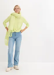 Soft shirt met twist, bonprix