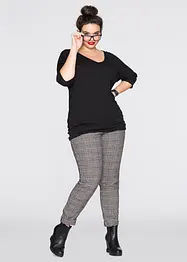 Oversized shirt van soepelvallend viscose, bonprix