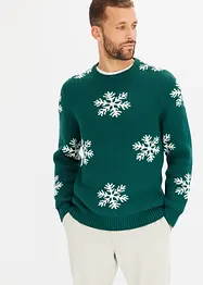 Trui met een winterse print, bonprix