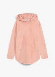 Lange trui van zacht fleece, oversized, bonprix