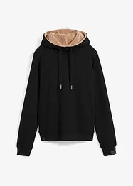 Thermo hoodie met teddy voering, bonprix