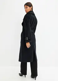 Trenchcoat in wollen look, bonprix