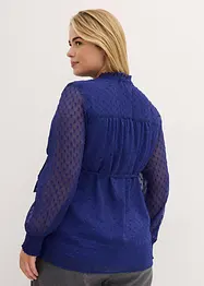 Zwangerschaps- en voedingsblouse van chiffon, bonprix