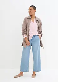 Tuniek met V-hals, lange mouw, bonprix