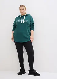 Joggingpak met lange sweater en legging (2-dlg.), bonprix