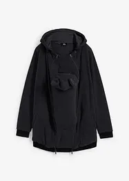 Fleece 2-in-1 zwangerschapsvest/draagvest, bonprix